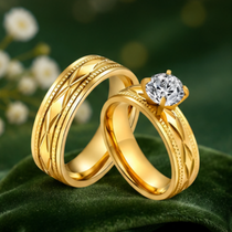 Exquisite gold rings by Shetti Jewellers crafted for engagements, weddings, and everyday wear.